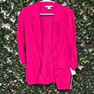 Chico's Fuchsia Blazer